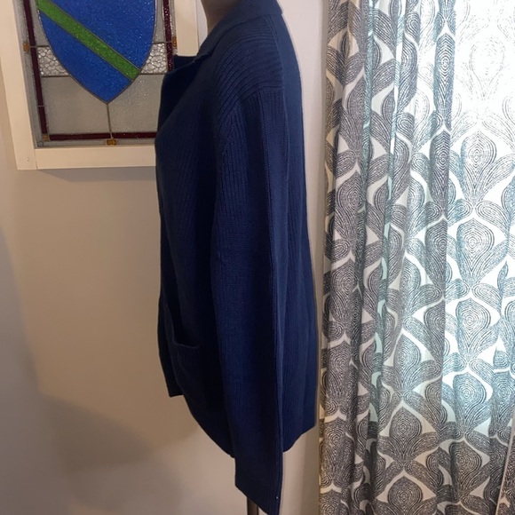 Express 100% cotton button up collared cardigan sweater - Picture 3 of 11